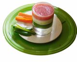 A picture of step 4 of Tricolor dessert | Vande matharam.