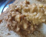 A picture of step 3 of Peanut Butter Vegetable Sandwich.