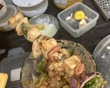 तंदूरी वेजटेबल्स पनीर टिक्का (tandoori vegetables paneer tikka recipe in Hindi) रेसिपी चरण 4 फोटो