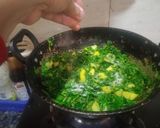 A picture of step 3 of Methi aloo ki sabzi.