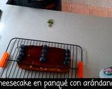 Foto del paso 8 de la receta Panqué Cheesecake con Arándanos