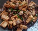 Foto langkah ke 4 dari resep Tahu Ati Ampela Saos Tiram.