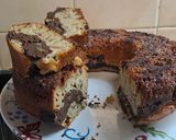 Foto del paso 5 de la receta: Budín de manzanas procesadas marmolado