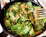 Foto del paso 3 de la receta: Pollo cremoso con espinacas