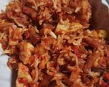 Foto langkah ke 6 dari resep Sambel teri nasi tahu tempe😄.
