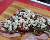 Foto del paso 3 de la receta: Cachopo de pavo relleno con verduras y Cabrales