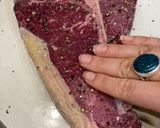 A picture of step 2 of Garlic and thyme T-bone steak #CookEveryPart.