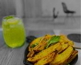 صورة لخطوة 3 من وصفة بطاطس ويدجز صحي |Healthy potato wedges