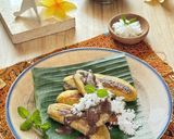 Foto langkah ke 5 dari resep Pisang Gapit Saus Coklat.