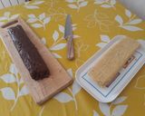 Foto del passaggio 5 della ricetta Salame di cioccolato fondente e bianco