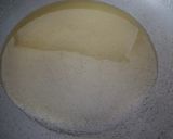 A picture of step 2 of Besan barfi.