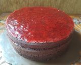 Foto langkah ke 14 dari resep Black Forest "Birthday Cake".