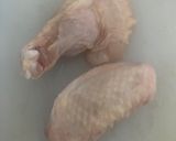 A picture of step 1 of Crispy chicken wings.