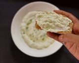 A picture of step 4 of Tzatziki.