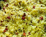 A picture of step 2 of Lemon Rice.