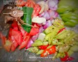 Foto langkah ke 1 dari resep Tumis tongkol asap kemangi.
