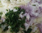 A picture of step 1 of Tawa Amritsari Aloo kulcha.