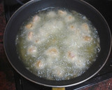 Foto del paso 3 de la receta: Palomitas de cerdo adobado en salsa de almendras y papas fritas