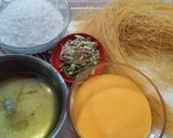 A picture of step 1 of Siwaiyyon ka Zarda.