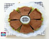 Foto langkah ke 3 dari resep PUDING LUMUT versi Full Lumut | Rasa Pandan, Coklat dan Butter.