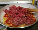 Foto del paso 2 de la receta: Berenjenas rellenas con carne picada