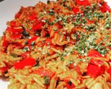A picture of step 7 of Spicy Red Risotto (Vegan).