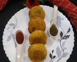 A picture of step 1 of Chickpea Flour (Batata Vada).