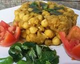 A picture of step 1 of Hare masaly waly chat paty chane # Cookpadramadan.