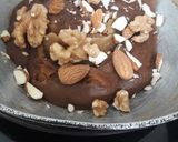 A picture of step 5 of Besan ka halwa.