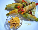 Foto del paso 6 de la receta: Rollitos crujientes de masa filo árabe con cuatro vegetales
