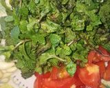 A picture of step 1 of Tomato mint chutney.