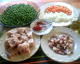 Foto del paso 1 de la receta: Guisantes con costilla
