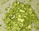 A picture of step 4 of Salmon and avo pasta.