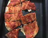A picture of step 1 of Toasted Arabic Cheese Crispy Sandwich.