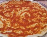 A picture of step 8 of Sheik's Gourmet Pizzas: Classic Pepperoni Sicilian Pizza.
