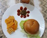 A picture of step 30 of Oats burger.
