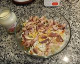 Foto del paso 4 de la receta: Ensaladilla exprés con filetes de caballa y huevo duro