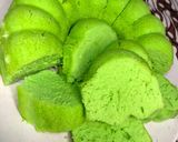 Foto langkah ke 6 dari resep Bolu Kukus Santan Pandan.