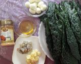 Foto langkah ke 1 dari resep Tumis Kale Telur Puyuh.