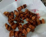 Foto del paso 4 de la receta Panceta frita de Cuenca para tapeo