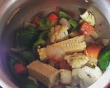 A picture of step 2 of Vegetable Stock.