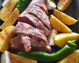 Foto del paso 1 de la receta: Asado de cordero con setas y hierbas provenzales
