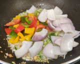 A picture of step 6 of Egg Manchurian.