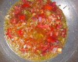A picture of step 3 of Spicy Aloo gobhi.