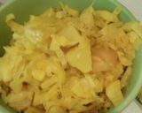 A picture of step 4 of Cabbage Curry.