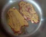 Une image de l'étape 1 de Côte de porc et chou fleur à la nutricook.