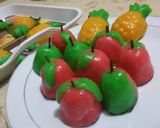 Foto langkah ke 5 dari resep Kue ku / kue tok isi kacang hijau + tips sukses.