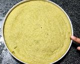 A picture of step 7 of Tricolour dhokla.