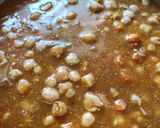 A picture of step 6 of Pindi chole.