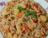 صورة لخطوة 3 من وصفة رز بالخضر